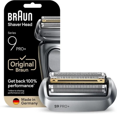 Braun Series 9 Pro Plus Scherkopf 96M Original Ersatzscherteil Rasierer silber