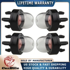 4x Snap In Primer Bulb Assembly for Homelite Sear Craftsman Chainsaw Blower NEW