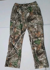 NWT Megellan Outdoors Hunt Gear Realtree Edge Pants Medium Elastic Wasitband