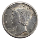 1926-P Mercury Dime VF Very Fine 90% Silver