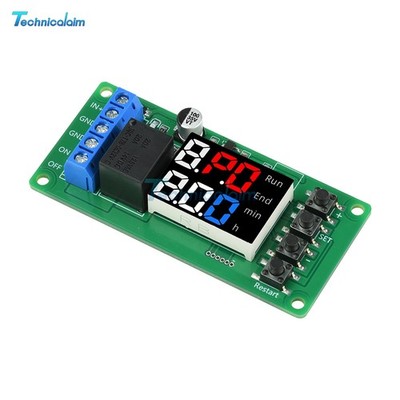 T2101 DC 12V Dual-mode 1-Channel Programmable Time Controller Delay Relay Module