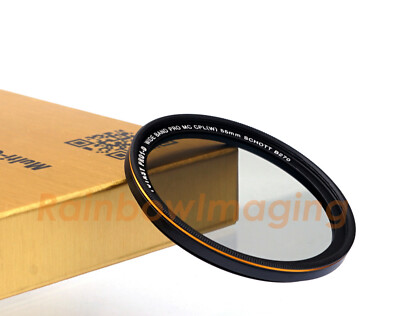 55mm Multi-Resistant Coated CPL Polarizing Filter (Schott B270 Glass) Sony Canon