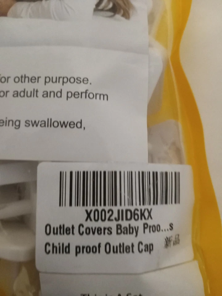 Kits de seguridad de cubierta de tomacorrientes a prueba de bebés Tapa de salida a prueba de niños. Foto 2 de 2