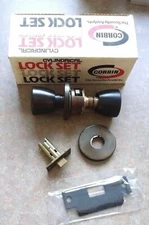 LOCKSMITH CORBIN 863-1410-US10B GRADE 2 PASSAGE 2 3/4" BACKSET MADE IN USA