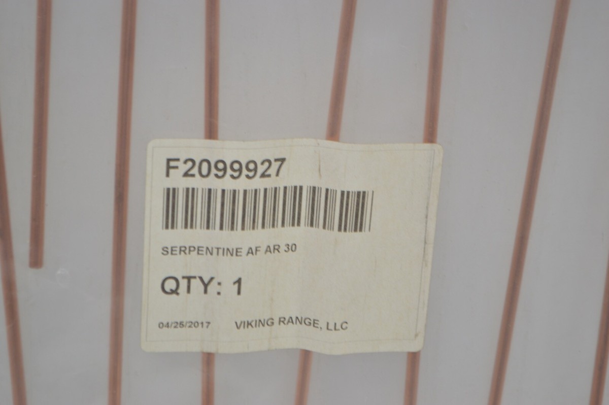 Brand New Genuine OEM Viking F2099927 Serpentine Drain Sys | eBay