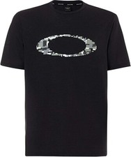 Oakley Mens Ellipse Digital SS Casual Tee T-Shirt Blackout Size Small New