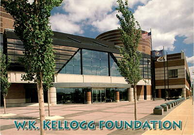 Battle Creek, Michigan, W.K. Kellogg Foundation, cereal capital Postcard