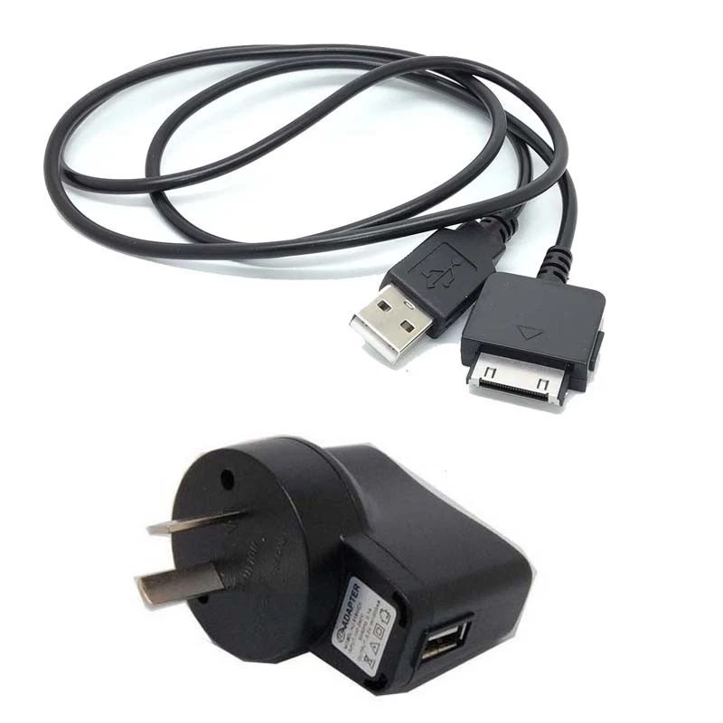 Battery Wall AC Charger+USB CABLE FOR MICROSOFT ZUNE HD MP3 mp4 Zune 30G-120G - Image 4 of 4