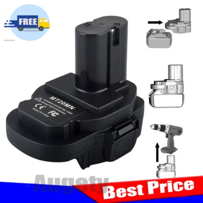 Battery Adapter For MAKITA 18V Li-ion Convert to for MAKITA 18V NiCad Power Tool