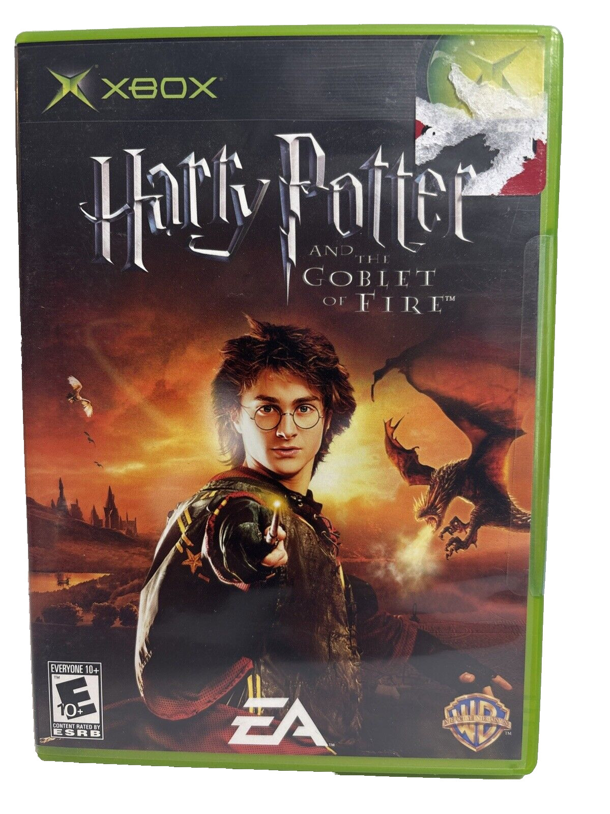 Harry Potter y el Cáliz de Fuego (Microsoft Xbox, 2005) con manual