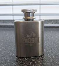 Grassl Flachmann kleiner Muntermacher Mini Flachmann Edelstahl 1 oz NEU