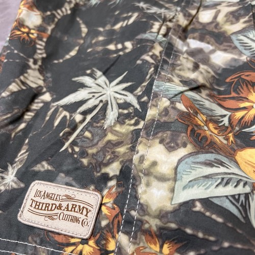 Pantalones cortos de natación Third & Army malayo para hombre talla 34 multicolor NUEVO - Imagen 5 de 9