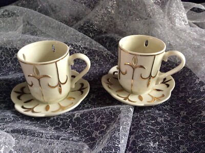 Partylite Votivkerzenhalter Teelichthalter  Tea for Two Paar - 2 Stück P7308