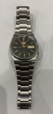 Seiko 5 Automatic 7S26-3130 Day/Date Herrenuhr aus Japan Gebraucht