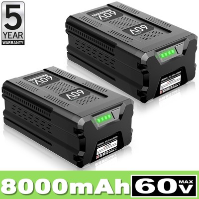 60V 8.0Ah Battery For Greenworks 60Volt Max Cordless Lithium-ion LB60A01 LB60A02