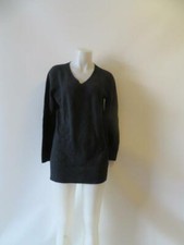 WOMENS APT.9 BLACK CASHMERE SWEATER SIZE M 