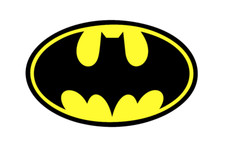 Batman Logo Decal Sticker Die Cut Vinyl Comic Dark Knight Colored