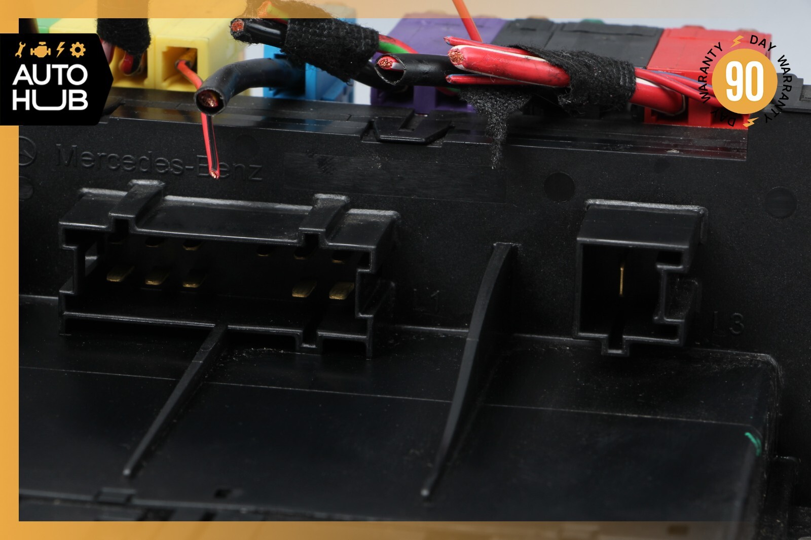 03-12 Mercedes R230 SL500 SL55 AMG SL550 Rear SAM Fuse Box Relay Module OEM