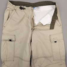 Vintage Utility Pants Mens 32 Tan Cargo Paratrooper Baggy Skater Gorp Y2K