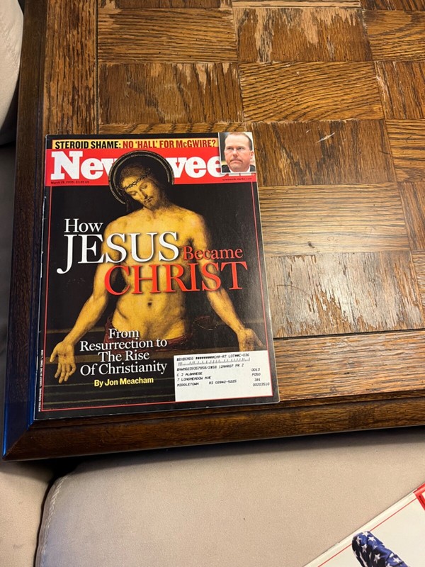 How Jesus Became Christ: Newsweek: March 28, 2005: Steriods in Baseball