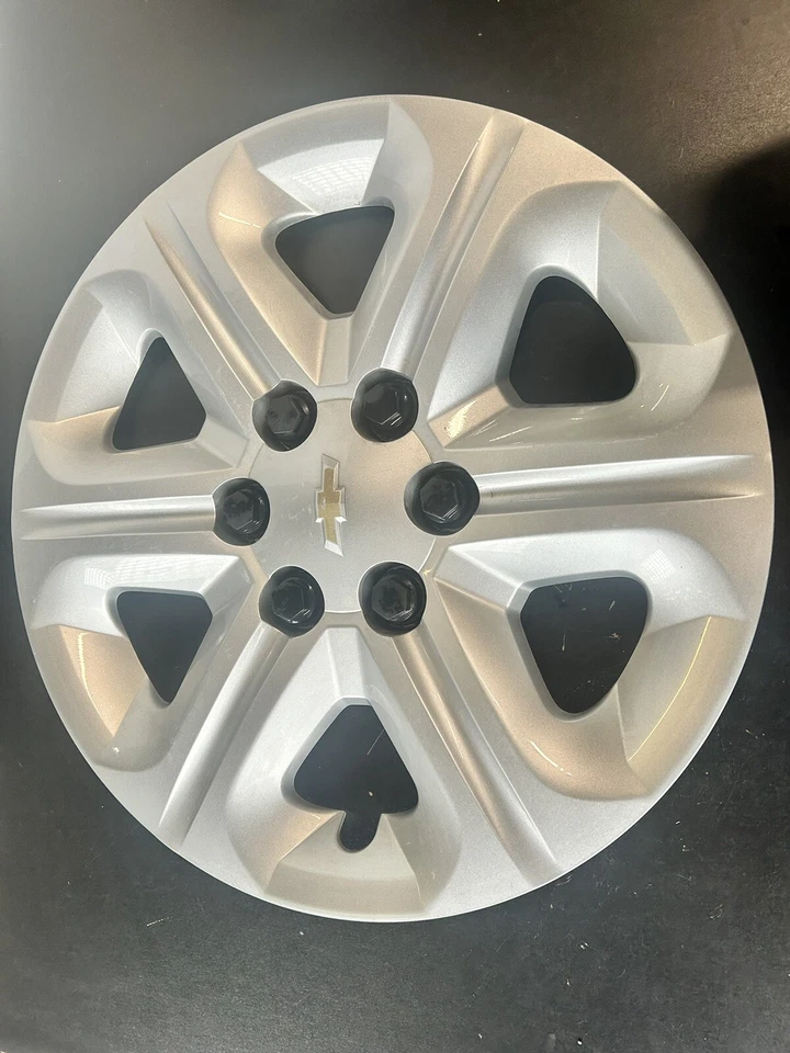Juego de cuatro tapacubos tapacubos Chevrolet Traverse 2009-2013 17" OEM 9597564 Foto 4 de 4