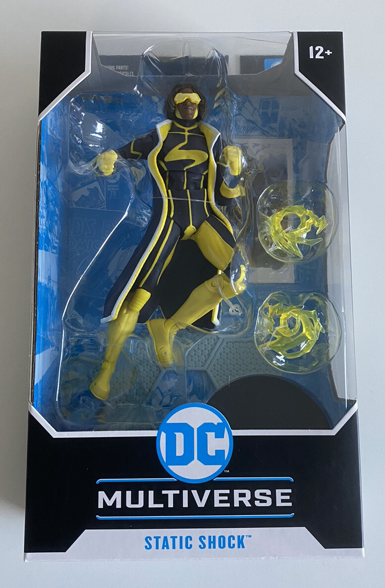 DC Comics McFarlane Multiverse Static Shock New 52 Rare Brand New