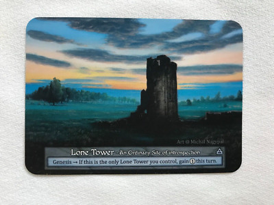 Sorcery Contested Realm Alpha Ordinary - Non Foil- Lone Tower