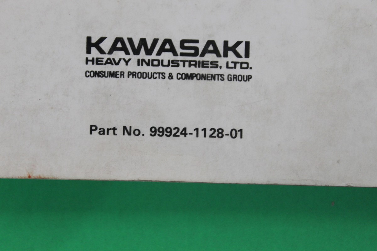 NOS Kawasaki Service Manual ZX ZX600 ZX500 Ninja ZX-6 ZZ-R600