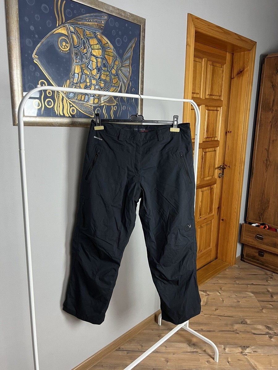 Mammut Mountain Drytech Women`s Black Insulated Ski Snow Pants