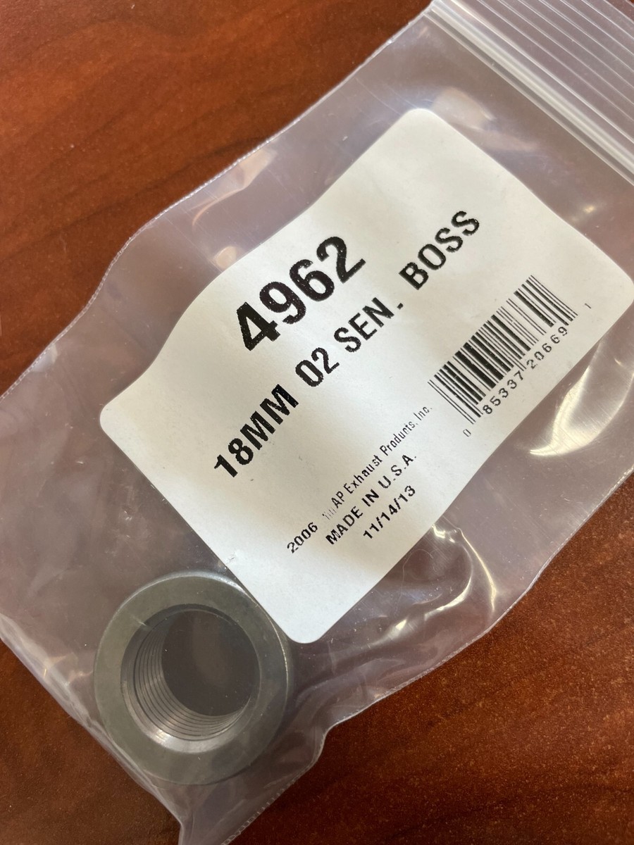 AP Exhaust OXYGEN SENSOR BUNG PORT BOSS NUT M18 x 1.5 Header