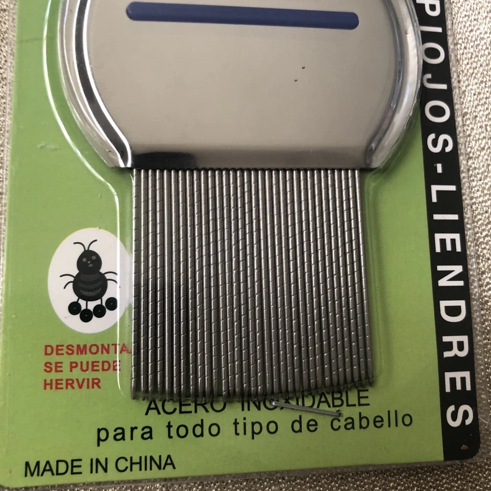 NEW Nit Nurvo Terminator Comb Head Lice Stainless Steel uni-sex Free Shipping - Image 2 of 3