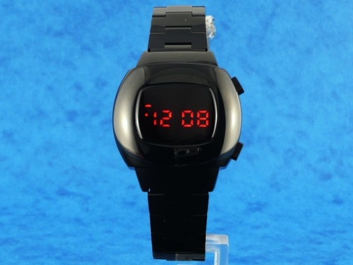 Rare old style modern futuristic 70s seventies space age mens led l.e.d watch 99 - Picture 3 of 10