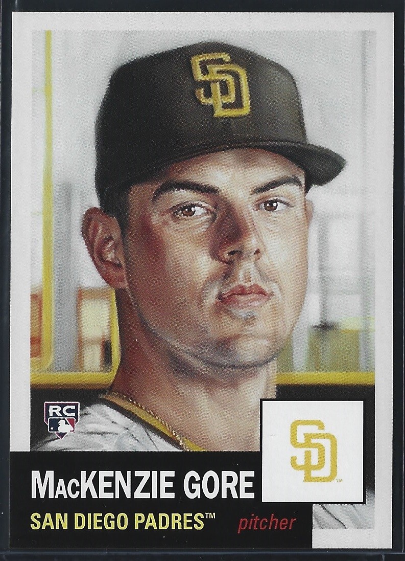 2022 TOPPS LIVING SET # 530 MacKENZIE GORE RC Rookie San Diego Padres b