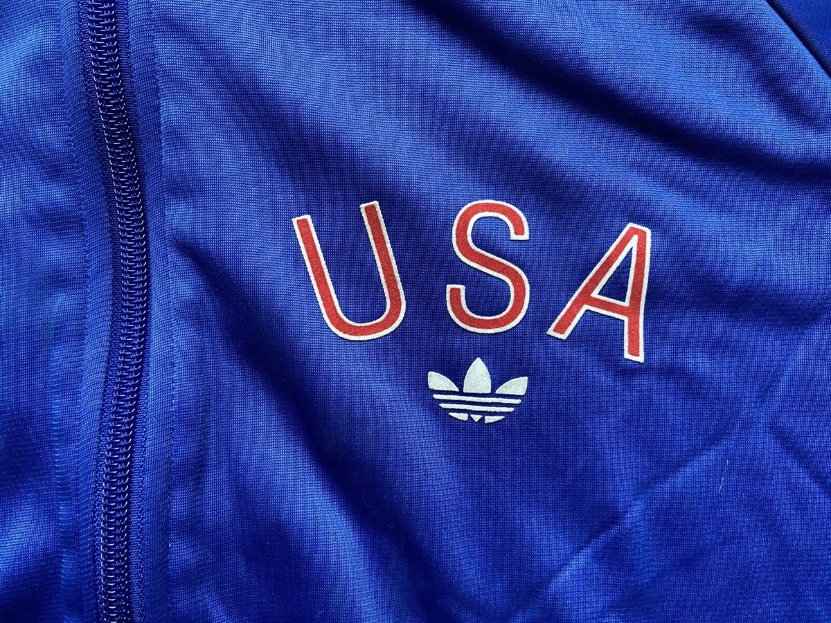 USA 90s RETRO TRACK JACKET ADIDAS 026124 sz S MEN BLUE VINTAGE | eBay