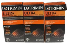 3 lotrimin ultra athletes foot 0.53oz exp 2026 scuffed box