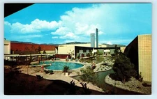 ALBUQUERQUE, NM New Mexico~Route 66  WHITE WINROCK HOTEL  c1950s Postcard
