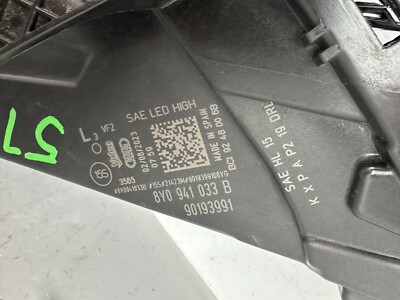 2022 2023 2024 Audi A3 FULL LED Headlight Left Driver 8Y0 941 033