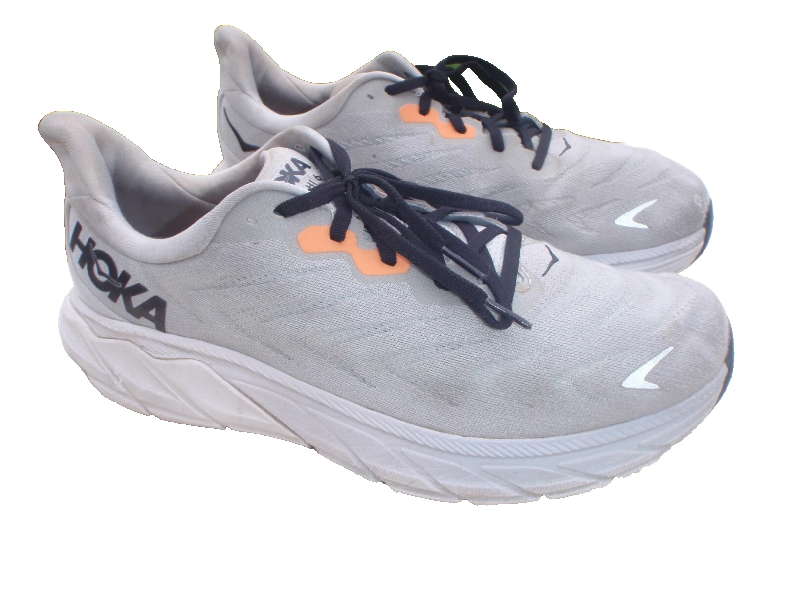 Hoka One One ARAHI 6 UOMO M 13 D EU 48 GRIGIO BIANCO