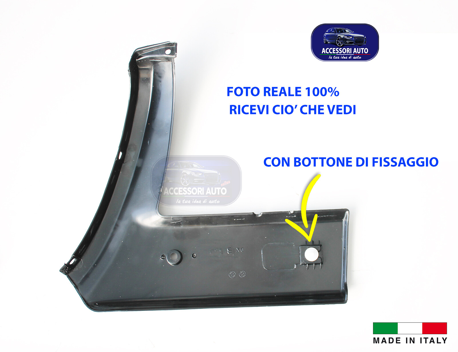 Autokit - Modanatura Laterale per Panda 141 141A Fascia Laterale Portiere Destra Dx Auto - Miniatura 3