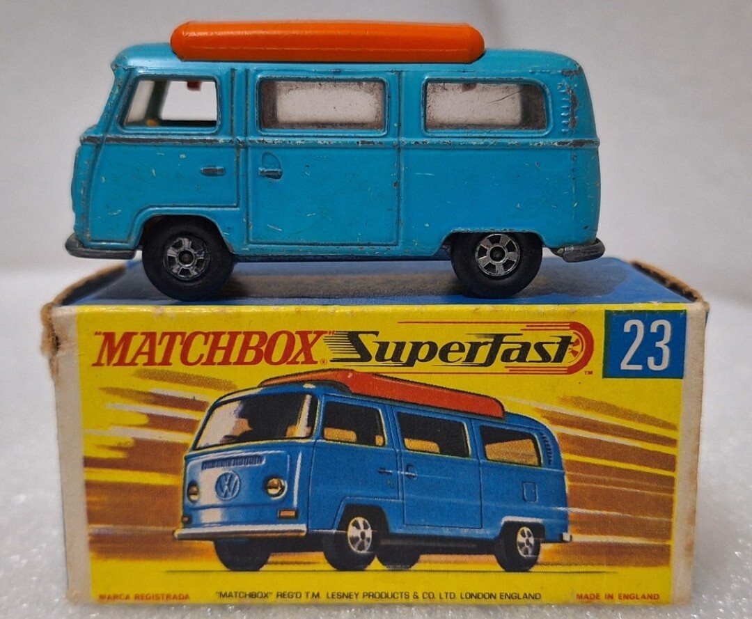 MGMINIS 43 Chevy C10・VW Type2 Minichamps 1:43 VW T2 Pick up ,green – German Aircooled