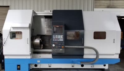 1998 Mazak Slant Turn 50N CNC Lathe Mazatrol T-Plus Bed 31.69'' Carriage 22.05''