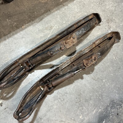 1988 89 YAMAHA Viking VK540 VK 540 Metal Skis Heavy Duty #2