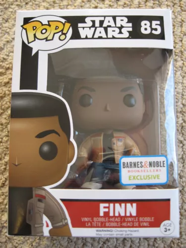 Star Wars FINN #85 FUNKO POP Barnes & Noble (Exclusive!) "HOT & SOLD-OUT!) VHTF!