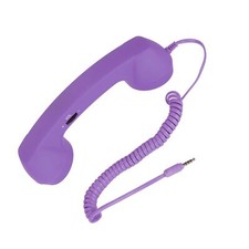 Cordless Retro Telephone Handset Radiation Proof USB Handset for Cell Phones ...