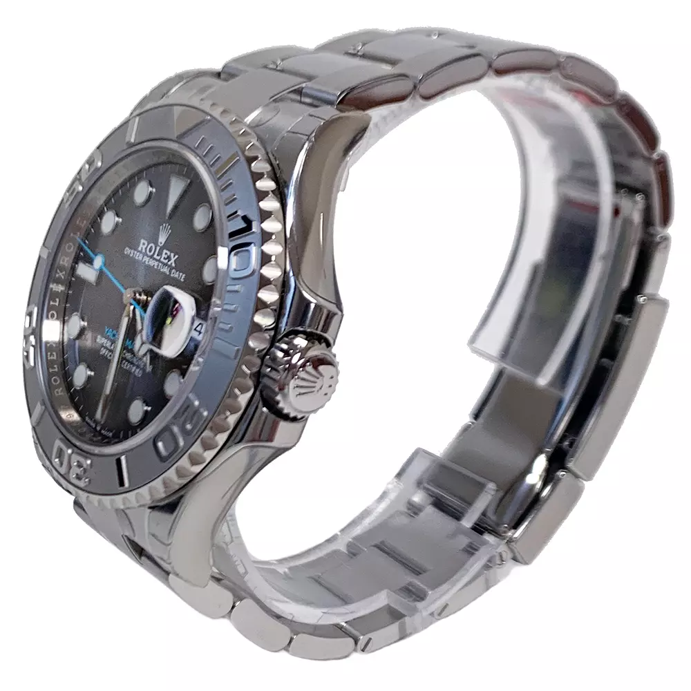 ROLEX Yacht-Master 40mm 126622 Dark Rhodium Blue Hand Steel 