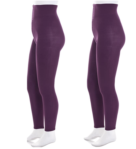 Women Fleece Lined Footless Tights UK 