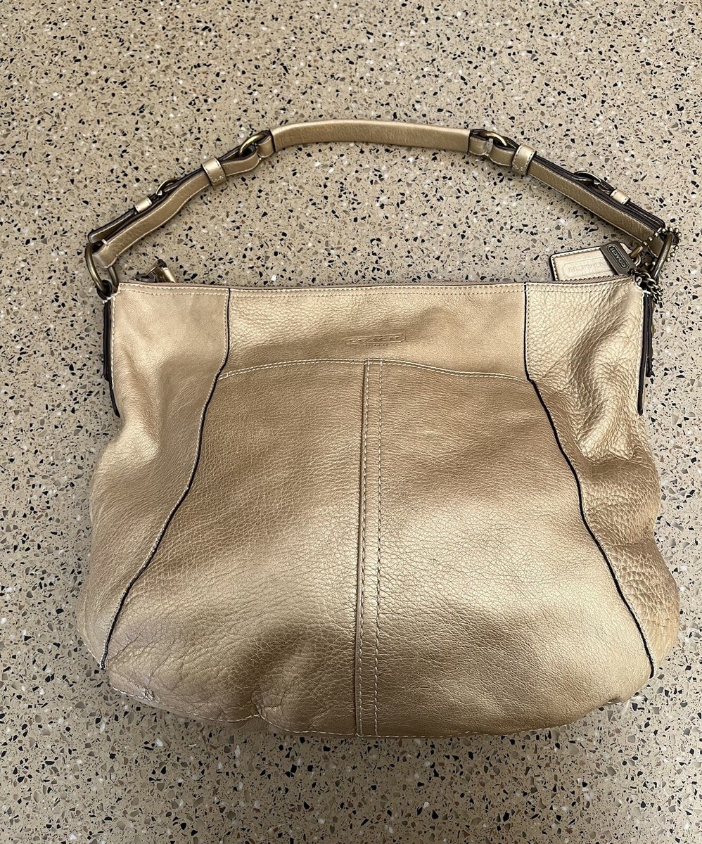 Coach Soho Metallic Leather Hobo Bag | eBay