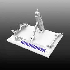 Plastic stand base for HG RG 1/144 RX93 v2 Hi Nu display 