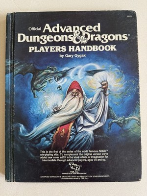 Advanced Dungeons & Dragons, Players Handbook: Special Reference Work Gary Gygax