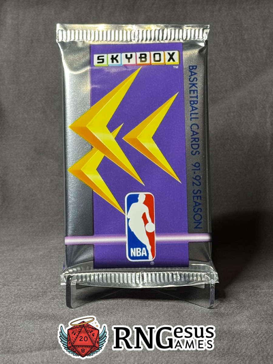 NBA、SKYBOX、クレデンシャル、パラレル、シリアル 1991-92 NBA Skybox -Basketball - Factory Sealed Pack | eBay